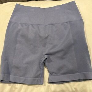 Contour and scrunch gym shorts
